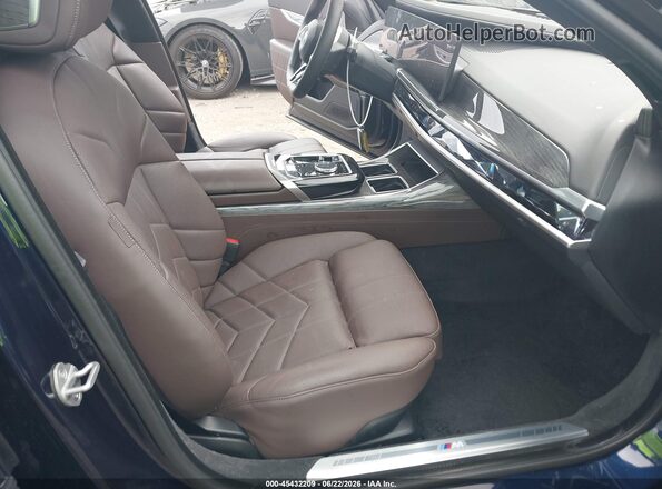 WBY53EJ07PCN87734 2023 BMW OTHER Синий Вид салона спереди