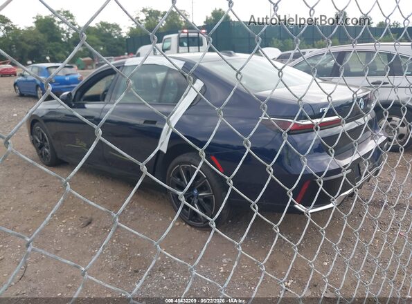 WBY53EJ07PCN87734 2023 BMW OTHER Синий Задняя левая четверть