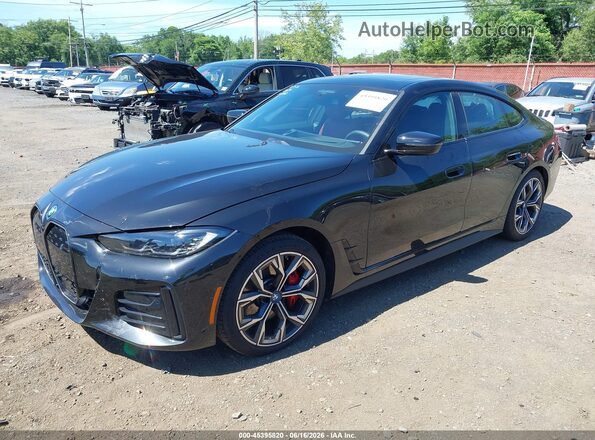 WBY73AW00RFS68963 2024 BMW I4 Черный Передняя левая четверть