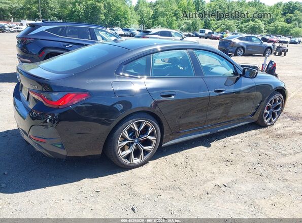 WBY73AW00RFS68963 2024 BMW I4 Черный Задняя правая четверть