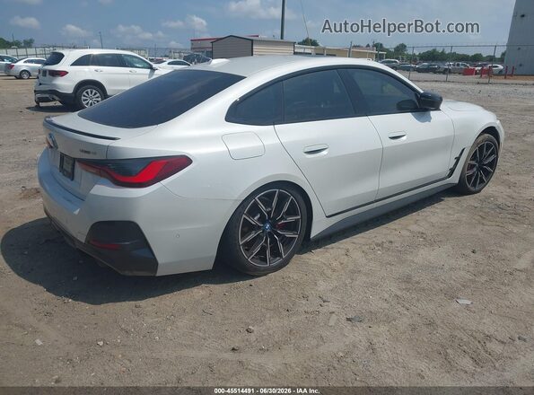 WBY73AW02PFP87848 2023 BMW I4 Белый Задняя правая четверть