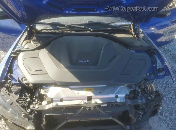 WBY73AW02RFS80726 2024 BMW I4 Blue Rear interior view