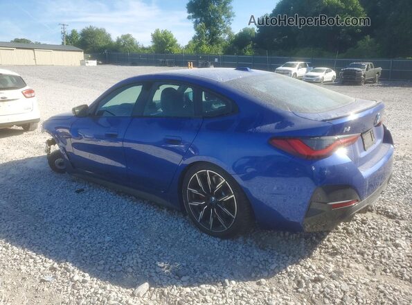 WBY73AW02RFS80726 2024 BMW I4 Blue Rear left