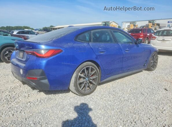 WBY73AW02RFS80726 2024 BMW I4 Blue Rear right