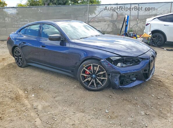 WBY73AW03PFN46137 2023 BMW I4 Blue Առջևի աջ