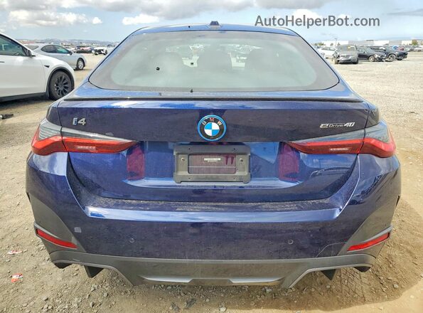 WBY73AW03PFN46137 2023 BMW I4 Blue Հետևի տեսք
