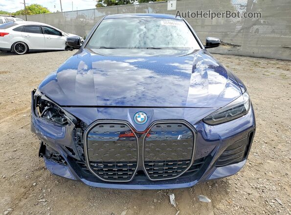 WBY73AW03PFN46137 2023 BMW I4 Blue Դիմացի տեսք