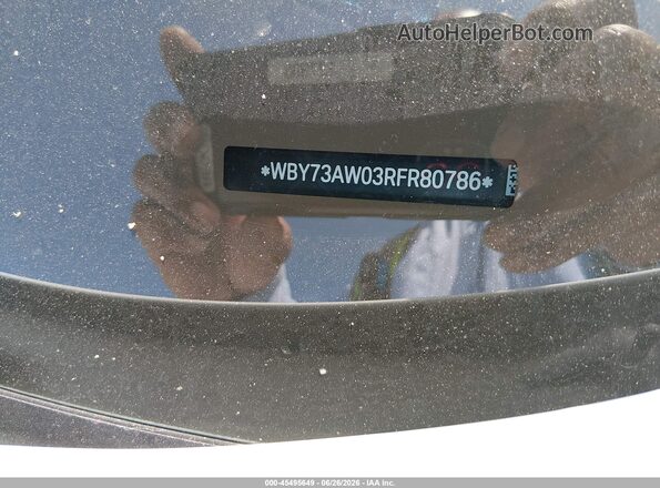 WBY73AW03RFR80786 2024 BMW I4 Белый Вид подкапотного пространства