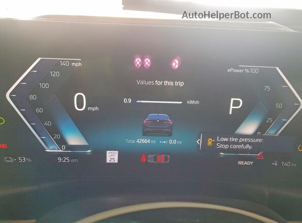 WBY73AW04NFN08557 2022 BMW I4 Black Սարքավորումների վահանակի տեսք