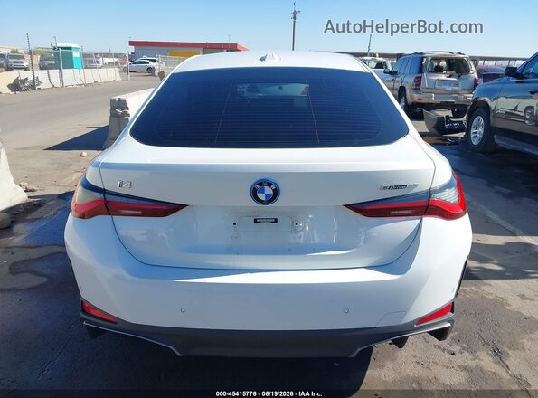 WBY73AW04PFR01378 2023 BMW I4 White 