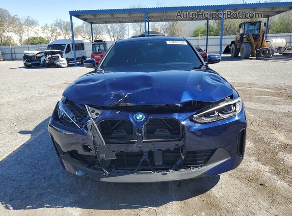 WBY73AW08NFN22199 2022 BMW I4 Blue Vista frontal