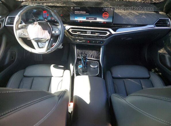 WBY73AW08NFN22199 2022 BMW I4 Blue Vista del salpicadero