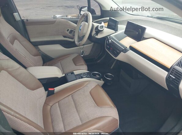 WBY7Z4C58JVC34721 2018 BMW I3 Gray Widok wnętrza z przodu