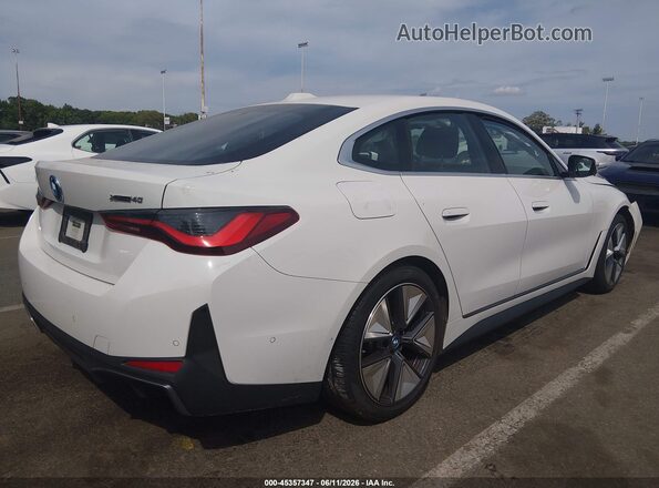 WBY83FB08RFS60438 2024 BMW I4 White Հետևի աջ