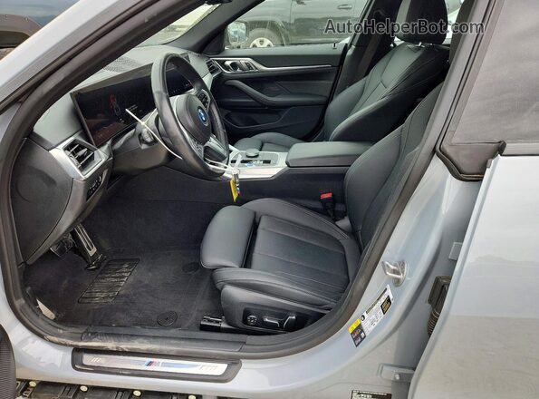 WBY83FB0XRFS26730 2024 BMW I4 Silver წინა სალონის ხედი