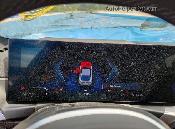 WBY83FB0XRFS26730 2024 BMW I4 Silver ხელსაწყოთა პანელის ხედი