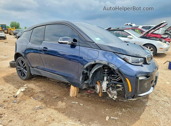 WBY8P8C01L7G74664 2020 BMW I3 Синий Передняя правая четверть