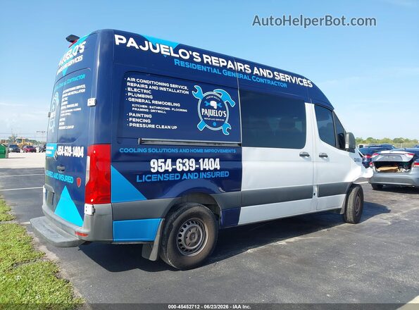 WD4PF0ED5KT004187 2019 MERCEDES-BENZ SPRINTER White Հետևի աջ