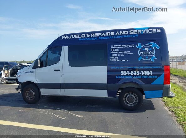 WD4PF0ED5KT004187 2019 MERCEDES-BENZ SPRINTER White Սալոնի 360 աստիճան տեսք