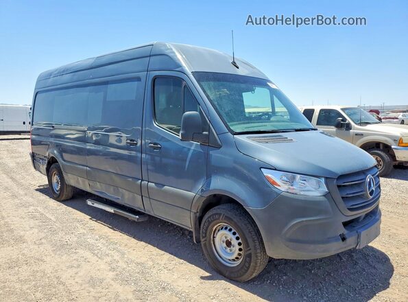 WD4PF1CD6KP139602 2019 MERCEDES-BENZ SPRINTER Green წინა მარჯვენა