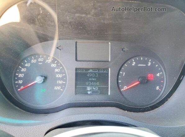 WD4PF1CD6KP139602 2019 MERCEDES-BENZ SPRINTER Green ხელსაწყოთა პანელის ხედი