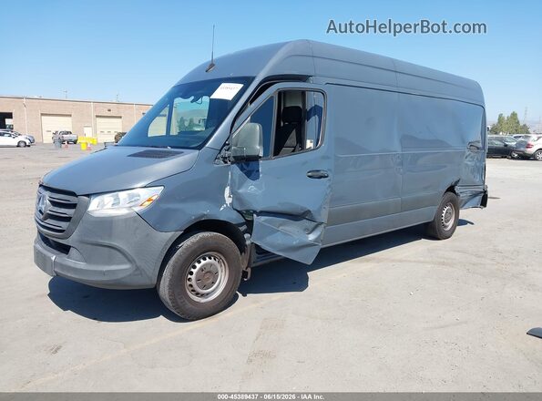 WD4PF1CD6KP147196 2019 MERCEDES-BENZ SPRINTER Light Blue Front left