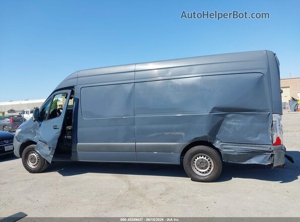 WD4PF1CD6KP147196 2019 MERCEDES-BENZ SPRINTER Light Blue Rear interior view