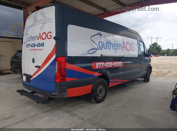 WD4PF1CD8KP116483 2019 MERCEDES-BENZ SPRINTER Серый Задняя правая четверть