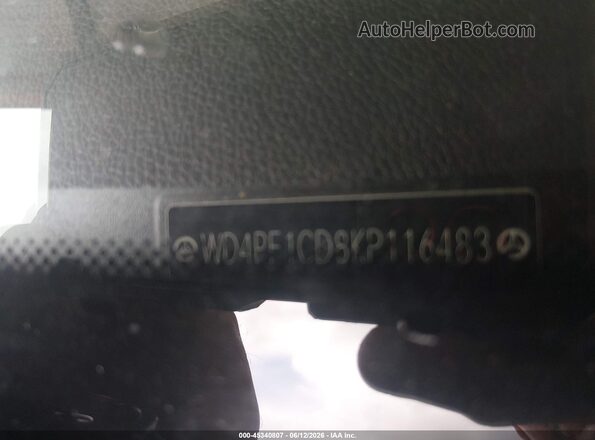 WD4PF1CD8KP116483 2019 MERCEDES-BENZ SPRINTER Серый Вид подкапотного пространства