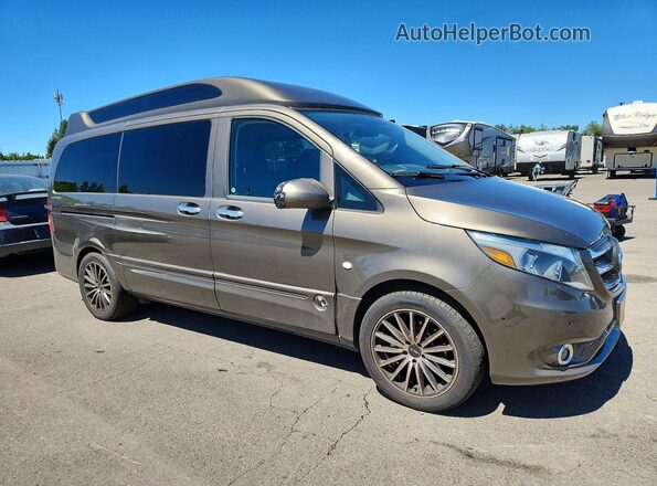 WD4PG2EE0G3150019 2016 MERCEDES-BENZ METRIS Brown Delantero derecho