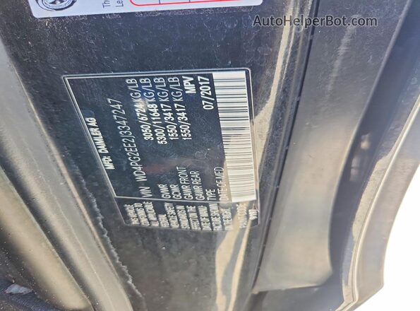 WD4PG2EE2J3347247 2018 MERCEDES-BENZ METRIS Black 