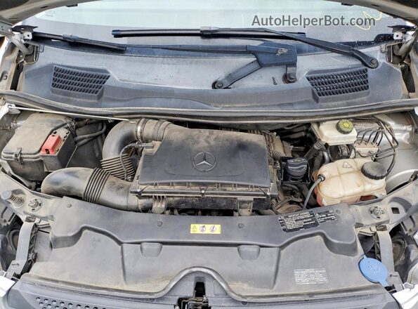 WD4PG2EE4G3086454 2016 MERCEDES-BENZ METRIS Silver Widok komory silnika