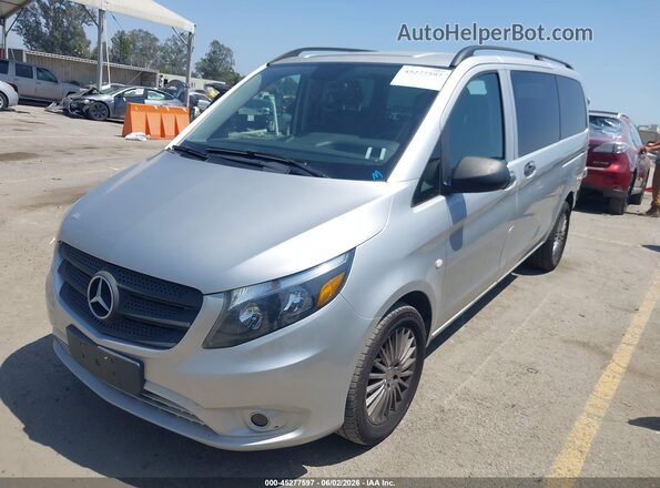 WD4PG2EE5H3242390 2017 MERCEDES-BENZ METRIS Silver Przód lewy