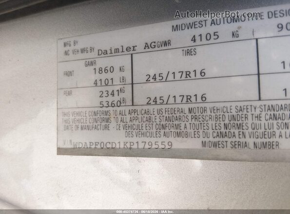 WDAPF0CD1KP179559 2021 MERCEDES-BENZ SPRINTER 3500XD Silver Շարժիչի բաժամունքի տեսք