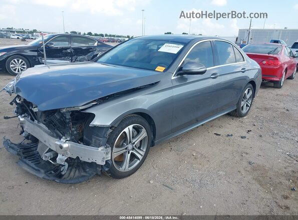 WDDZF4JB7HA114828 2017 MERCEDES-BENZ E-CLASS Gray Передня ліва чверть