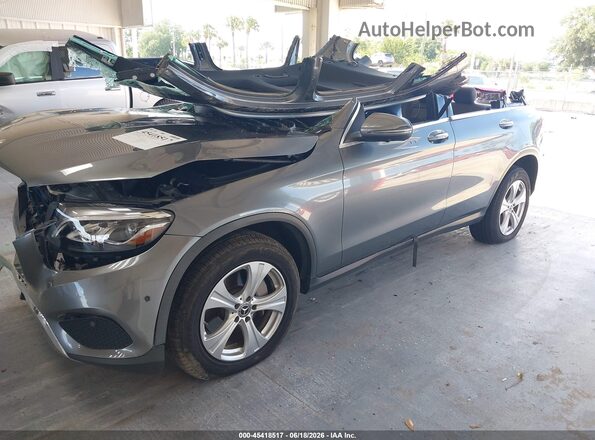 WDC0G4JB0JV080689 2018 MERCEDES-BENZ GLC 300 Gray Front left