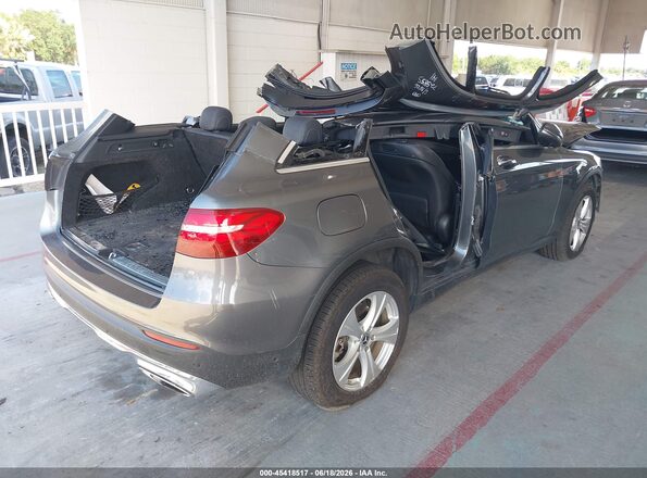 WDC0G4JB0JV080689 2018 MERCEDES-BENZ GLC 300 Gray Rear right