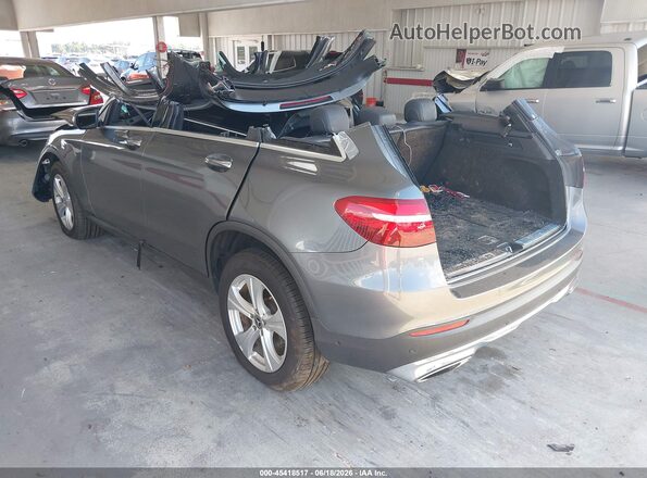 WDC0G4JB0JV080689 2018 MERCEDES-BENZ GLC 300 Gray Rear left