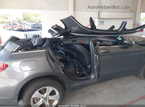 WDC0G4JB0JV080689 2018 MERCEDES-BENZ GLC 300 Gray Front view
