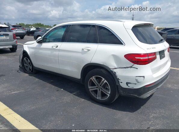 WDC0G4JB0JV101637 2018 MERCEDES-BENZ GLC 300 White უკანა მარცხენა