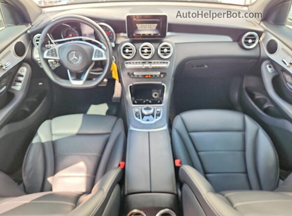 WDC0G4JB0K1002065 2019 MERCEDES-BENZ GLC-CLASS White Вид панелі приладів