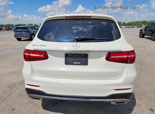 WDC0G4JB0K1002065 2019 MERCEDES-BENZ GLC-CLASS White Вид ззаду