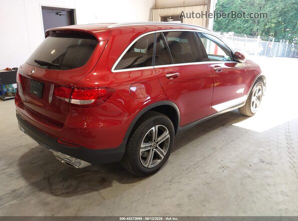 WDC0G4JB0KF641887 2019 MERCEDES-BENZ GLC 300 Красный Задняя правая четверть
