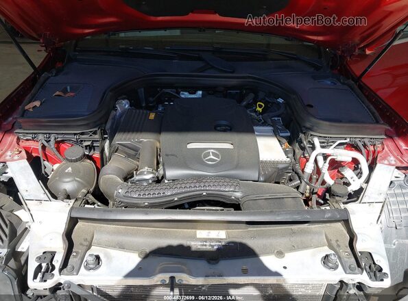 WDC0G4JB0KF641887 2019 MERCEDES-BENZ GLC 300 Красный Вид сзади
