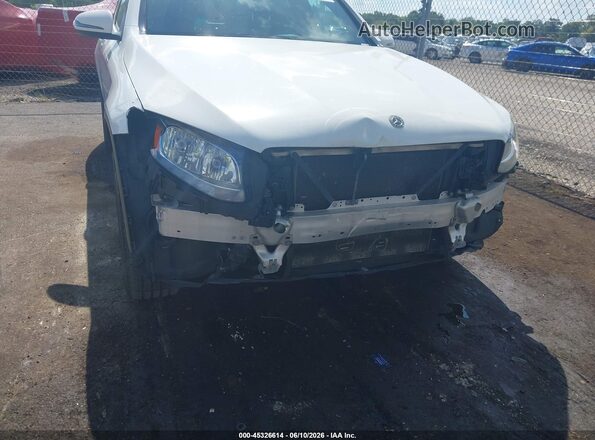 WDC0G4JB0KV125244 2019 MERCEDES-BENZ GLC 300 White Widok z przodu