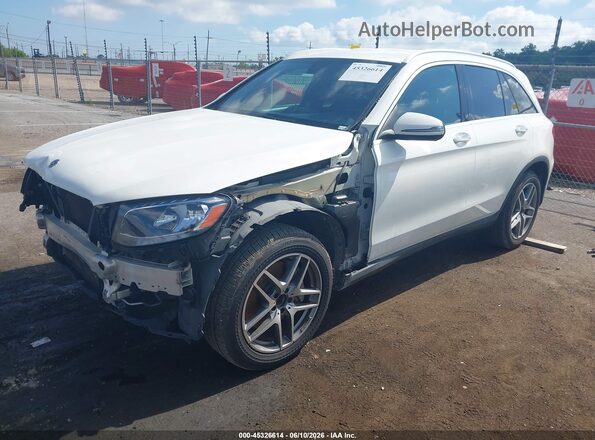 WDC0G4JB0KV125244 2019 MERCEDES-BENZ GLC 300 White Przód lewy