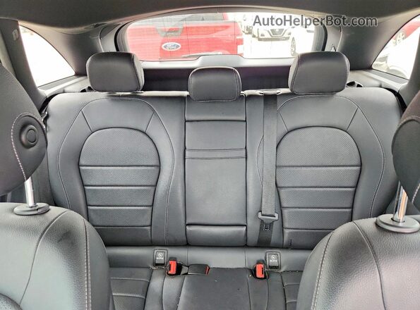 WDC0G4JB0KV143582 2019 MERCEDES-BENZ GLC-CLASS Black Rear seats view