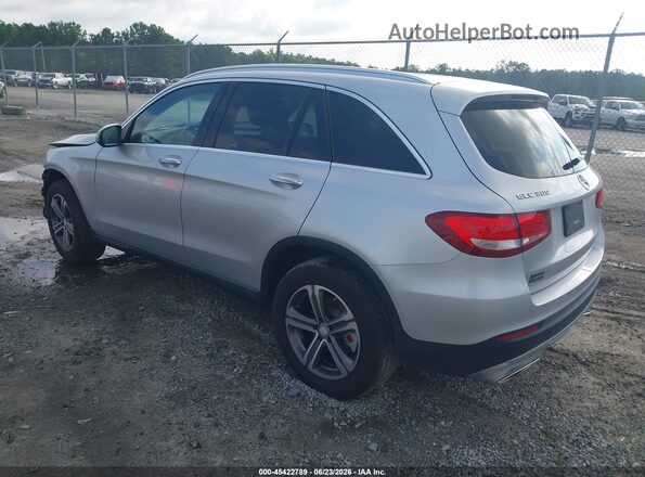 WDC0G4JB1HF191420 2017 MERCEDES-BENZ GLC 300 Silver Trasero izquierdo