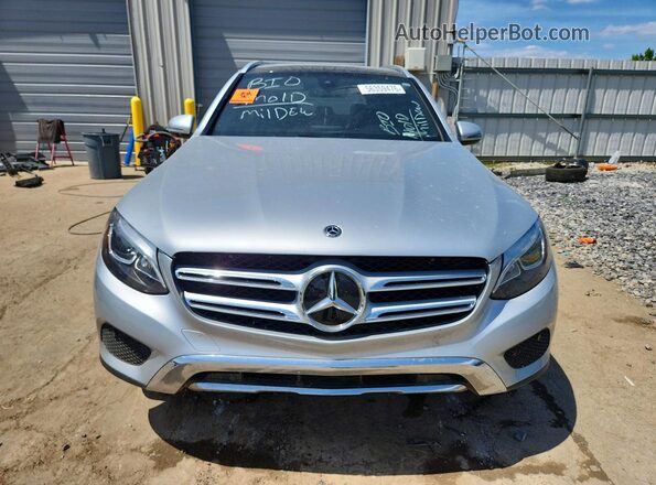 WDC0G4JB1HV009513 2017 MERCEDES-BENZ GLC-CLASS Silver Widok z przodu