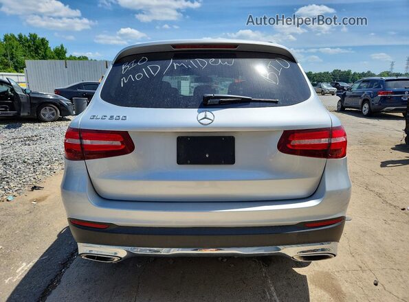 WDC0G4JB1HV009513 2017 MERCEDES-BENZ GLC-CLASS Silver Widok z tyłu